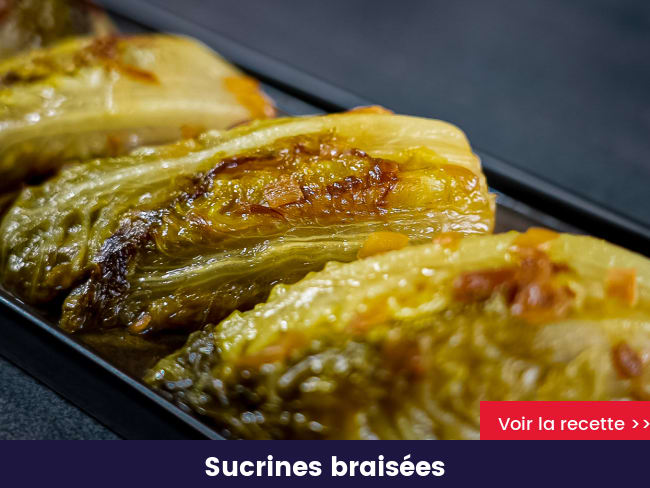 Sucrines braisées